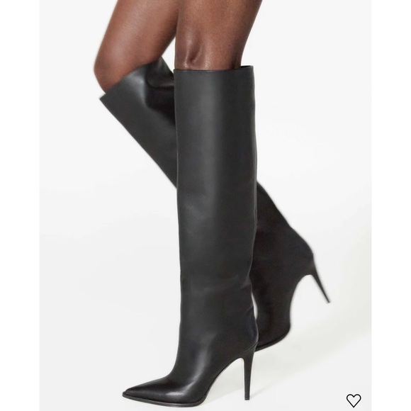 TAMARA MELLON ICON 105 BLACK BOOTS SIZE 38, US 7.5 - Picture 4 of 15